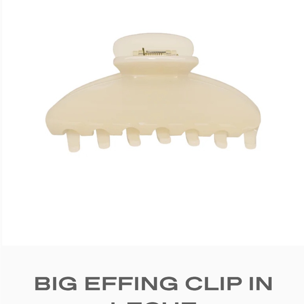 Emi Jay Leche Hair Claw Clip-Brand New